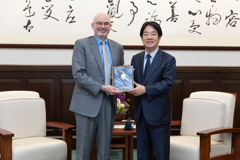 總統接見AIT新任處長谷立言　盼臺美雙方在各領域不斷深化夥伴關係　兩國關係好上加好