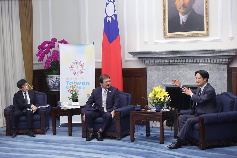 總統：打造健康臺灣　發揮公衛醫療實力並與各國持續深化夥伴關係　讓健康臺灣造福世界