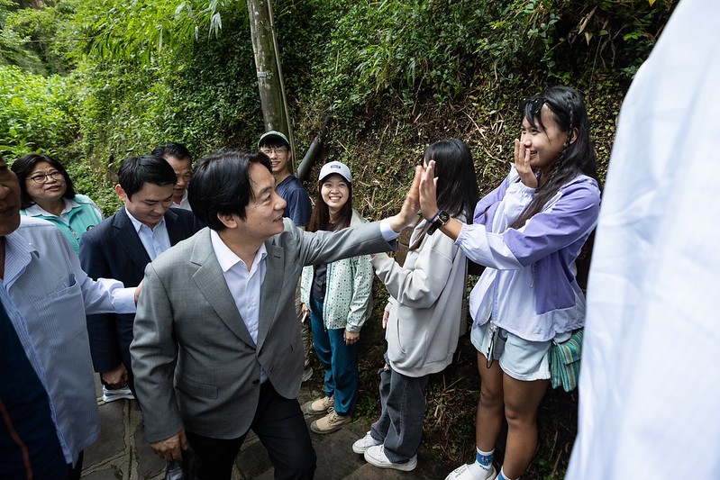 總統出席「阿里山林業鐵路全線通車感恩活動」