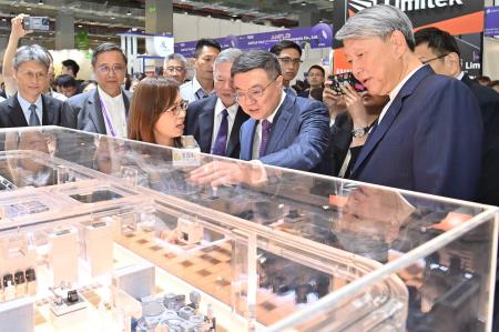 卓院長今（4）日出席「SEMICON Taiwan 2024國際半導體展」開幕典禮照片 共7張 　共7張