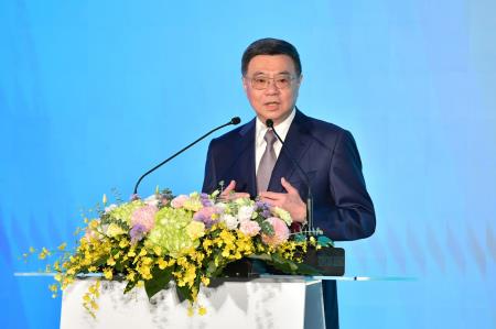 2024年8月27日行政院長卓榮泰出席「2024台灣創投年會」開幕式5　共5張