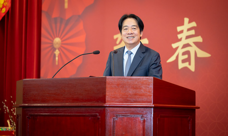 總統出席國軍退除役官兵輔導委員會「114年新春團拜」，並致詞