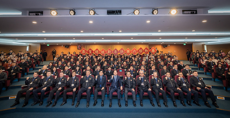 總統出席國軍退除役官兵輔導委員會「114年新春團拜」