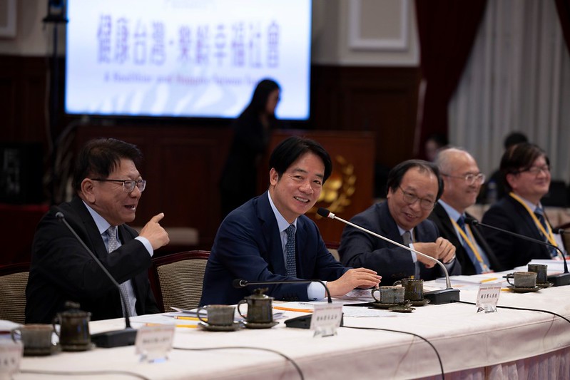 賴清德總統今（28）日下午主持「健康台灣推動委員會第2次委員會議」
