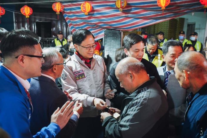 張市長發送五福宮錢母