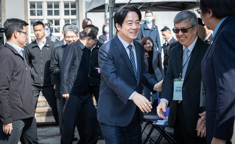 賴清德總統今（4）日上午出席「2025世界癌症日」記者會