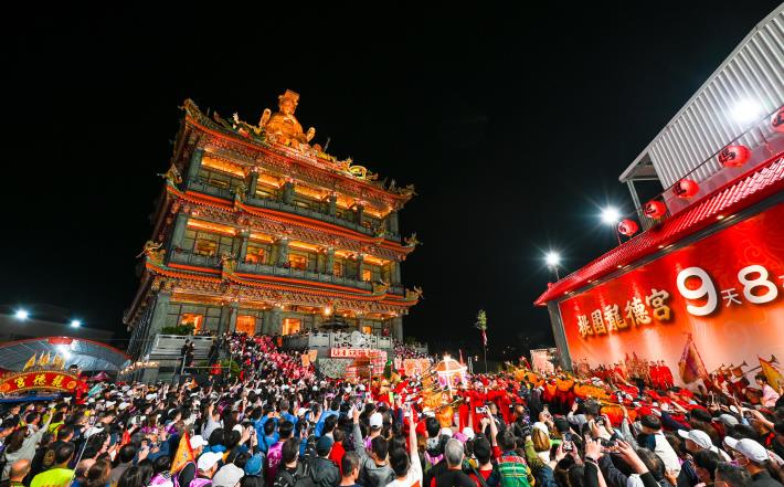桃園龍德宮南巡祈安遶境活動已邁入第18年