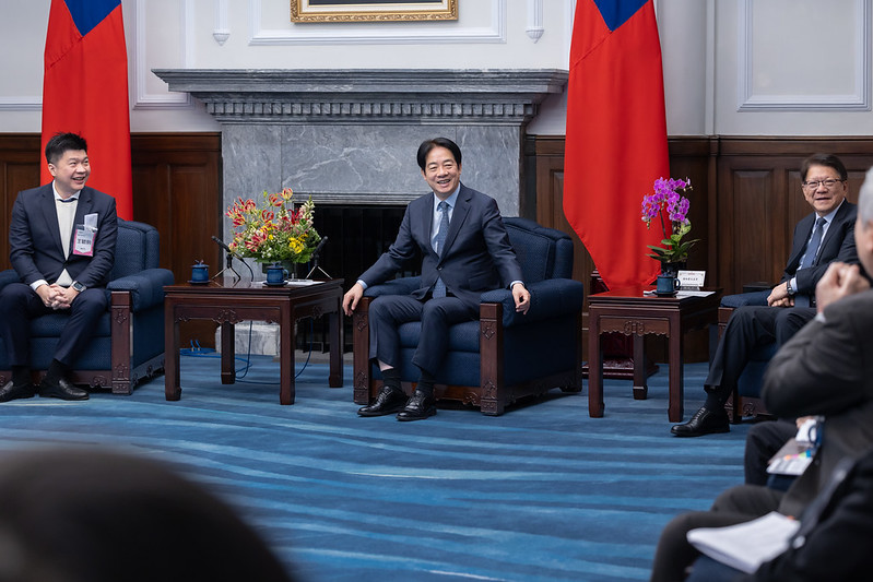 賴清德總統今（17）日上午接見113資訊月「傑出資訊人才獎」得獎者暨主辦單位代表