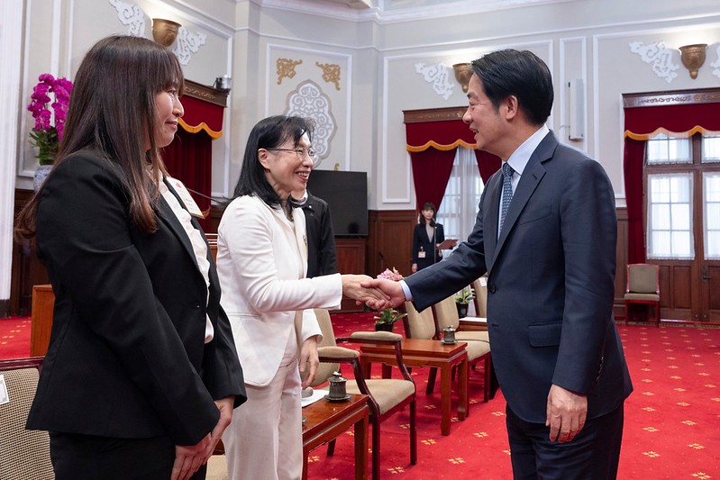 賴清德總統今（17）日上午接見「113年全國模範公務人員代表」