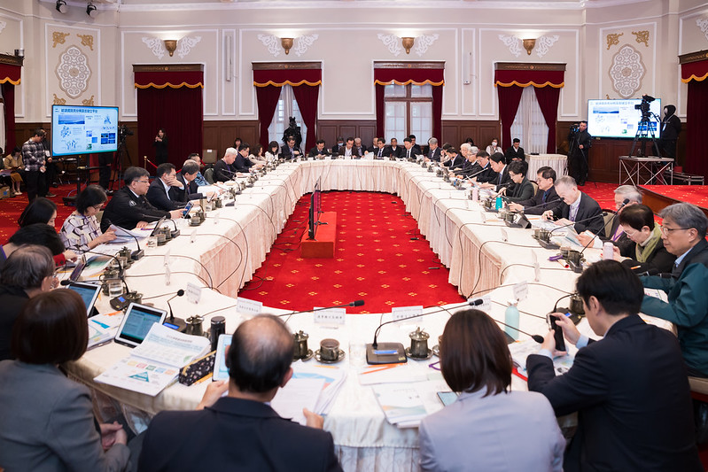 總統主持「國家氣候變遷對策委員會第3次委員會議」