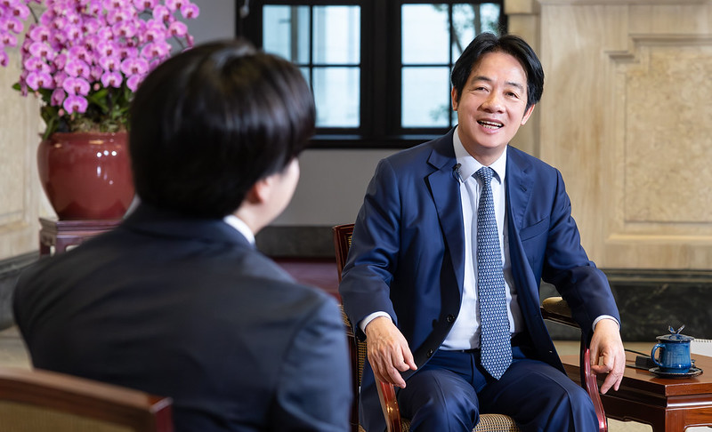 總統接受「NTV日本電視台」及「讀賣電視台」專訪