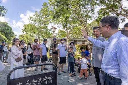 2025年6月7日行政院長卓榮泰訪視屏東勝利星村創意生活園區