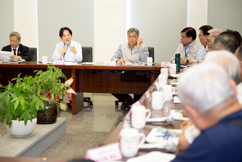賴清德總統今（22）日下午前往宜蘭蘇澳區漁會出席「與漁業業者座談」