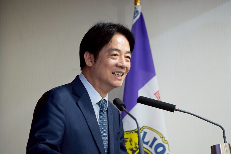 賴清德總統今（1）日晚間出席「國際獅子會MD300A 1區真情服務分享成功」並進行「團結國家十講」第四講談「國防」
