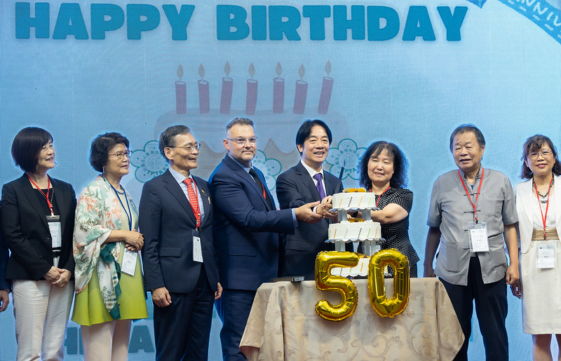 賴清德總統今（6）日晚間出席「臺灣物理治療學會五十週年慶祝晚會」