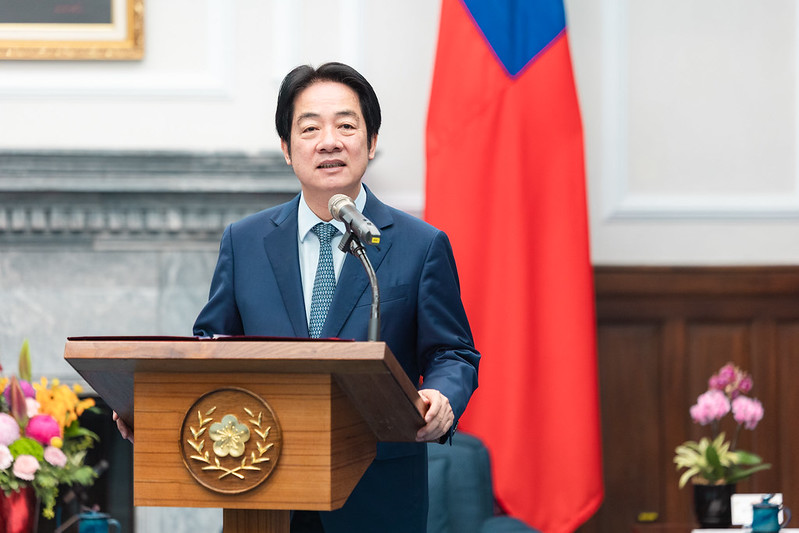 <p>總統致詞</p>