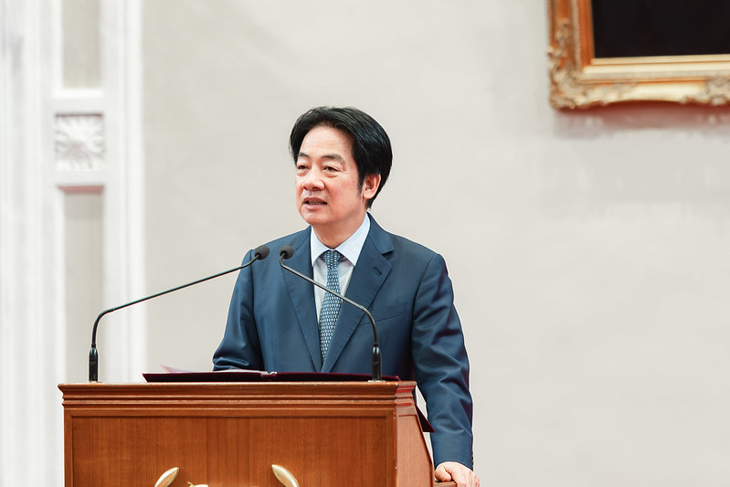 <p>總統致詞</p>