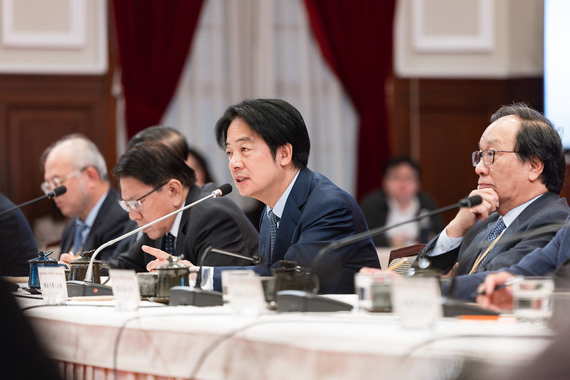 賴清德總統今（27）日下午主持「健康台灣推動委員會第6次委員會議」