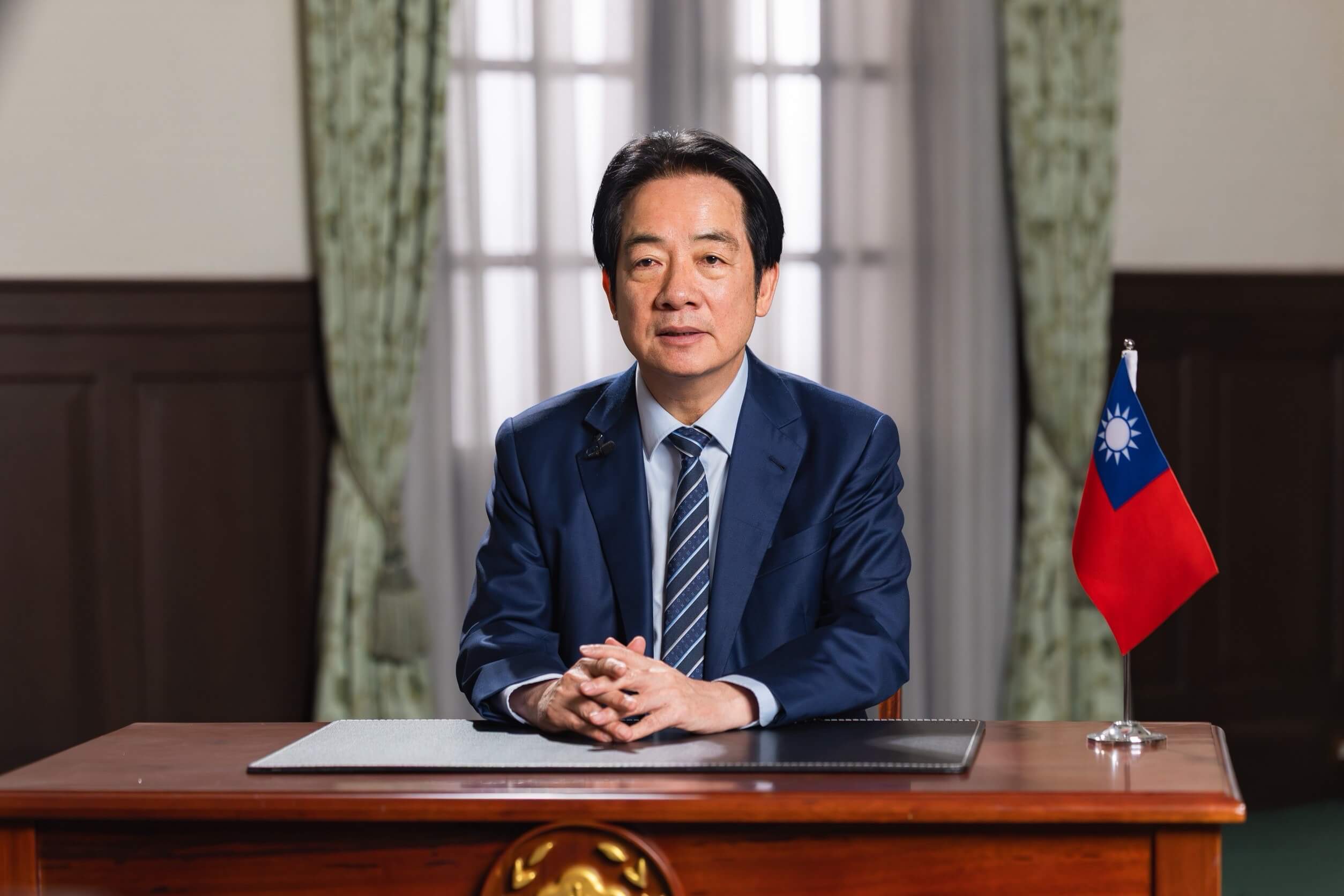 賴清德總統今（15）日院際國政茶敘後發表錄影談話