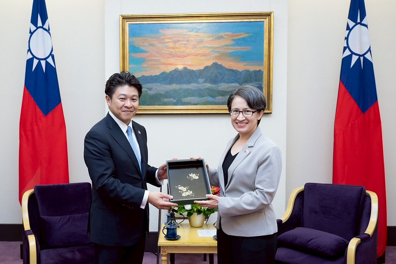 <p>副總統接見「日本自民黨青年局幹部訪台團」</p>