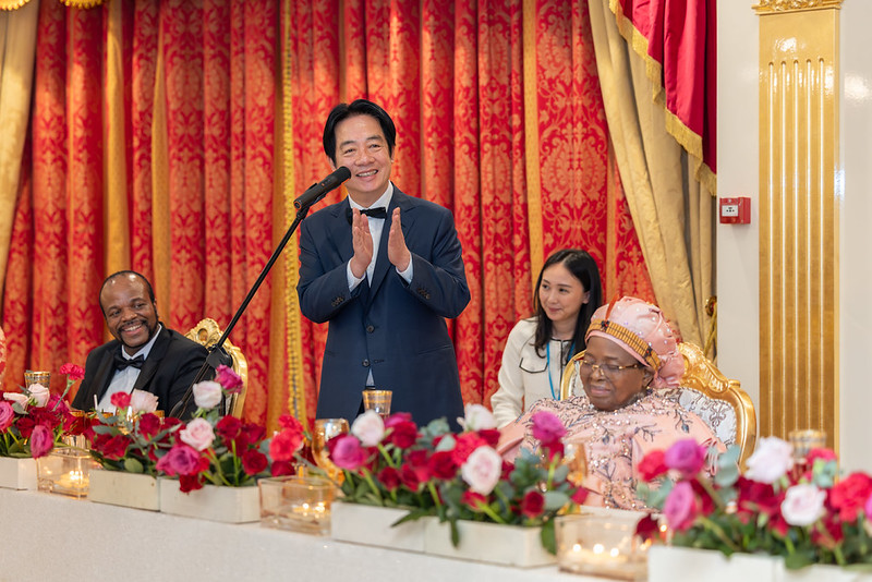 <p>總統出席史王國宴並致詞</p>