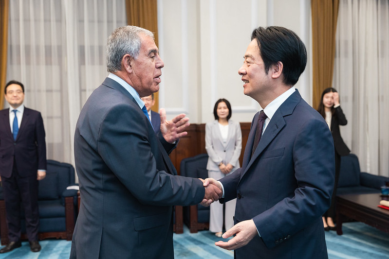 <p>賴清德總統今（5）日下午接見「以色列國會跨黨派議員團」</p>
