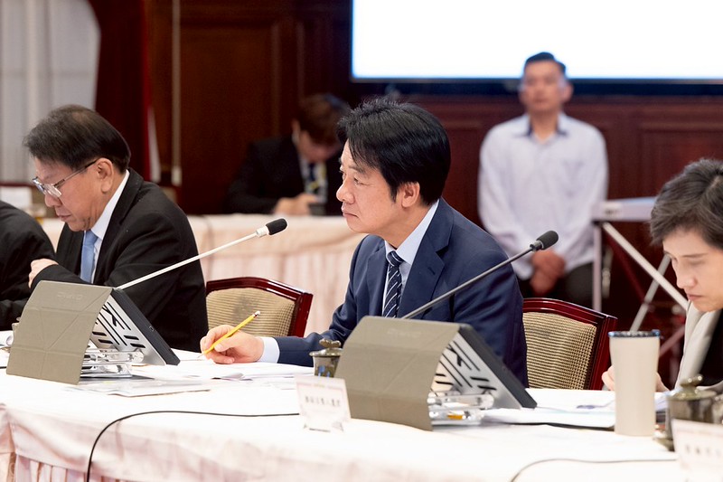 賴清德總統今（30）日下午主持「國家氣候變遷對策委員會第7次委員會議」