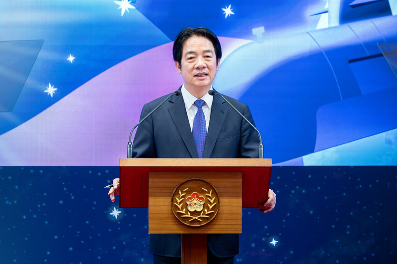 賴清德總統今（1）日上午在總統府大禮堂以「韌性之島，希望之光」為題發表2026新年談話