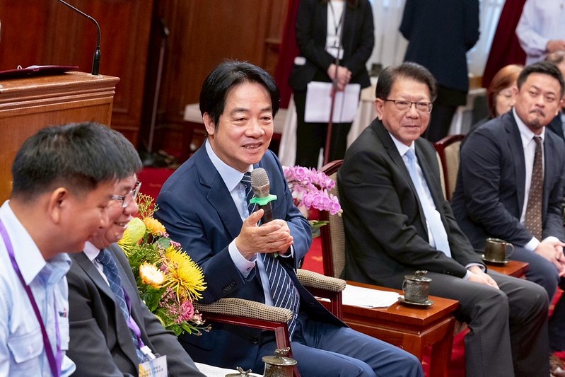 賴清德總統今（30）日上午接見「115年全國模範勞工、全國模範移工及其眷屬或陪同人員」