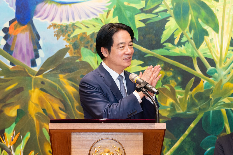 <p>總統致詞</p>