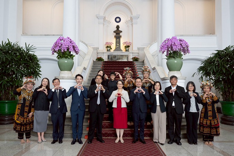蕭美琴副總統今（7）日上午與「紐西蘭跨黨派國會議員訪問團及NSO國家交響樂團(臺灣愛樂)」見面