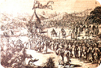1668年,鄭經派軍討伐荷蘭人,荷蘭人兵敗